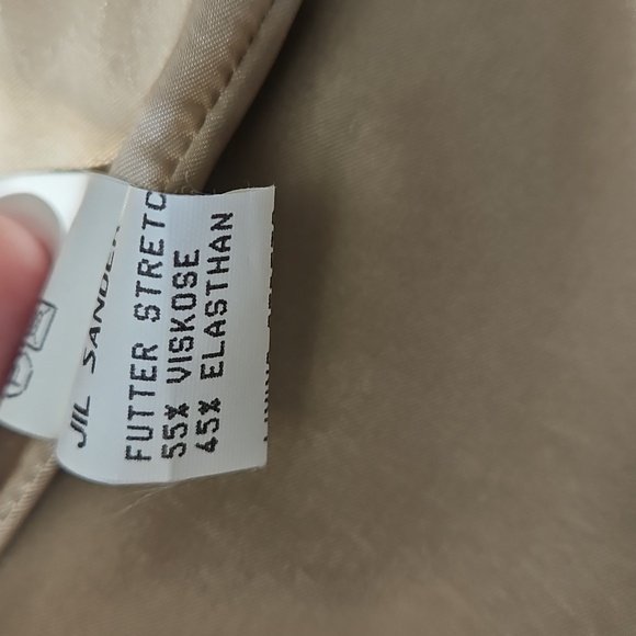 Vintage Jil Sander Tan Pencil Skirt Size 40 - Picture 10 of 10